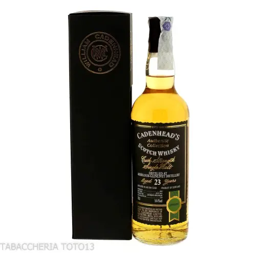 Aberlour - Glenlivet 23 y.o. Distilled 1989 Bottled 2013 Vol. 54,4% Cl.70 - Licores