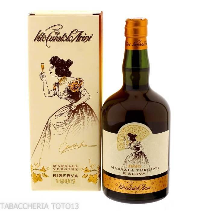 Marsala Vergine Vito Curatolo Arini reserva Vol. 19% Cl. 75 Vito Curatolo Arini Vinos de licor y vermut