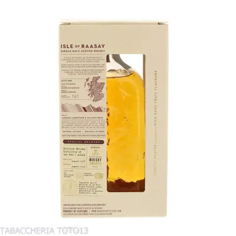 Raasay Special Release Hebridean single malt Vol.50,7% Cl.70 - Spiritueux - Malt