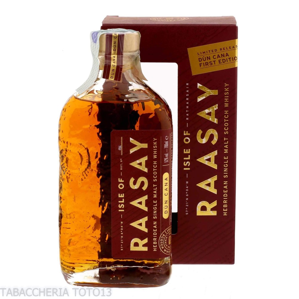 Raasay Dùn Cana Sherry quarter cask release Vol.52% Cl.70 - Spiritueux - Malt