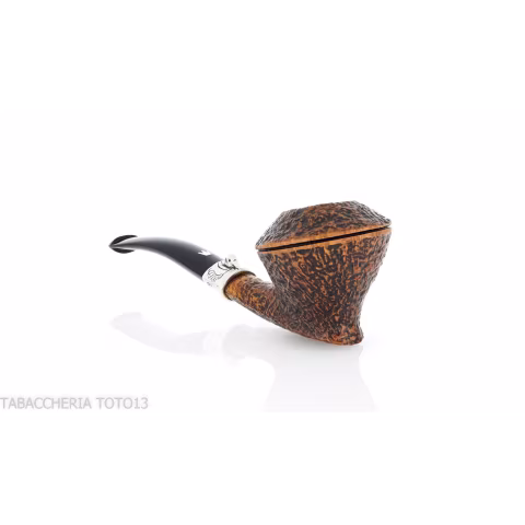 Fiamma di Re gazza ladra pipe Bullmoose sandblasted briar shape-Fiamma Di Re