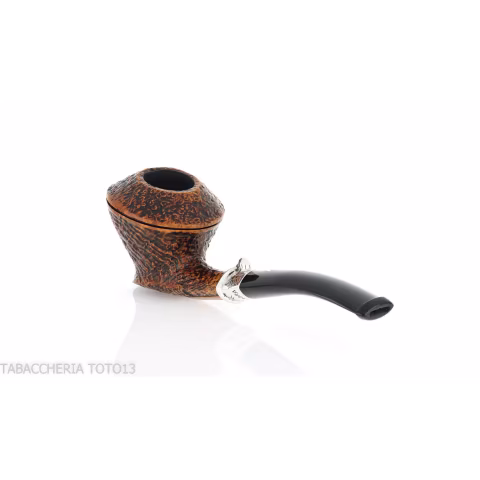 Fiamma di Re gazza ladra pipe Bullmoose sandblasted briar shape-Fiamma Di Re