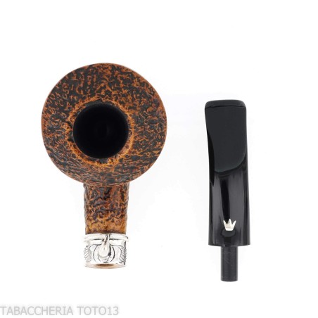 Fiamma di Re gazza ladra pipe Bullmoose forme bruyère sablée - Pipe Pour le Tabac - Racine naturelle