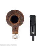 Fiamma di Re gazza ladra pipe Bullmoose forme bruyère sablée - Pipe Pour le Tabac - Racine naturelle