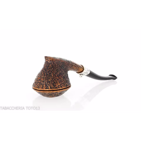 Fiamma di Re gazza ladra pipe Bullmoose sandblasted briar shape-Fiamma Di Re