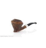 Fiamma di Re gazza ladra pipe Bullmoose sandblasted briar shape-Fiamma Di Re