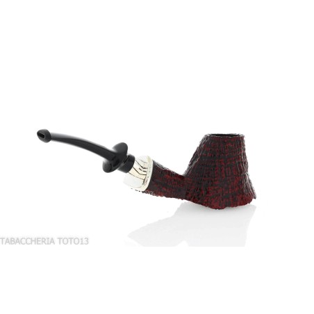 Pipa Fiamma di Re Epica con forma de Vulcano en brezo arenado - Pipas de Tabaco