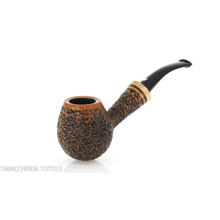 Pipe ovoïde Fiamma di Re Erica en bruyère rustique - Pipe Pour le Tabac - Racine naturelle
