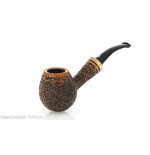 Pipe ovoïde Fiamma di Re Erica en bruyère rustique - Pipe Pour le Tabac - Racine naturelle