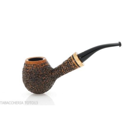 Pipe ovoïde Fiamma di Re Erica en bruyère rustique - Pipe Pour le Tabac - Racine naturelle