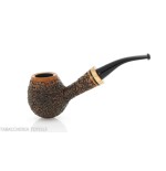 Pipe ovoïde Fiamma di Re Erica en bruyère rustique - Pipe Pour le Tabac - Racine naturelle