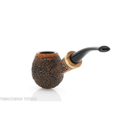 Pipe ovoïde Fiamma di Re Erica en bruyère rustique - Pipe Pour le Tabac - Racine naturelle