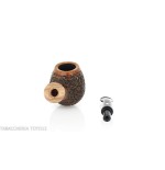 Pipe ovoïde Fiamma di Re Erica en bruyère rustique - Pipe Pour le Tabac - Racine naturelle