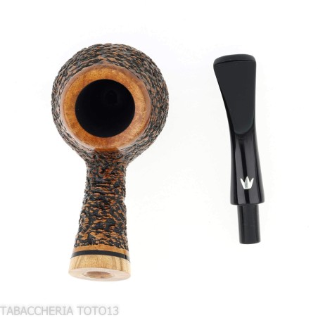 Pipe ovoïde Fiamma di Re Erica en bruyère rustique - Pipe Pour le Tabac - Racine naturelle