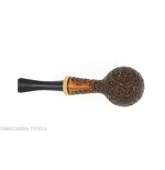 Pipe ovoïde Fiamma di Re Erica en bruyère rustique - Pipe Pour le Tabac - Racine naturelle