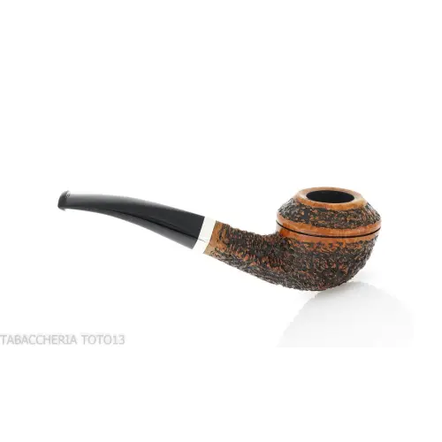 Fiamma di Re Erica forme de la bruyère rhodésienne rustiquée - Pipe Pour le Tabac - Racine naturelle
