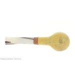 Tom Spanu shape Bent billiard pipe in lemon wood-Tom Spanu