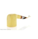 Pipe de billard courbée forme Tom Spanu en bois de citronnier - Pipe Pour le Tabac - Bois de citron