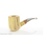 Tom Spanu shape Bent billiard pipe in lemon wood-Tom Spanu