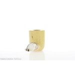 Tom Spanu forma Bent billiard pipa in legno di limone - Pipe