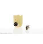 Tom Spanu forma Bent billiard pipa in legno di limone - Pipe