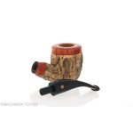 Pipa de billar curvada hecha de corcho por Tom Spanu - Pipas de Tabaco