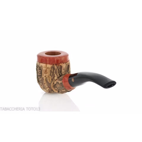 Pipa de billar curvada hecha de corcho por Tom Spanu - Pipas de Tabaco