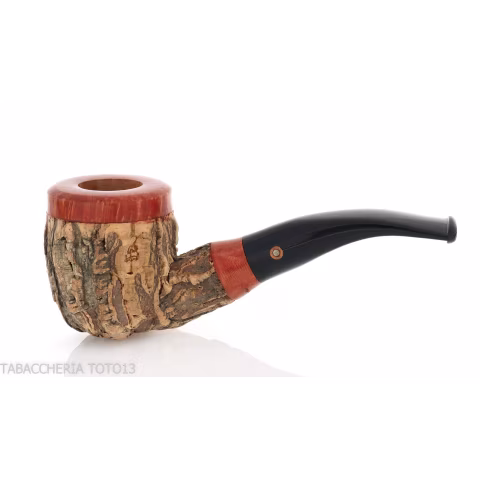 Pipa de billar curvada hecha de corcho por Tom Spanu - Pipas de Tabaco