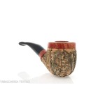 Pipa de billar curvada hecha de corcho por Tom Spanu - Pipas de Tabaco