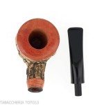 Pipa Tom Spanu pipa Pot curva in sughero - Pipe
