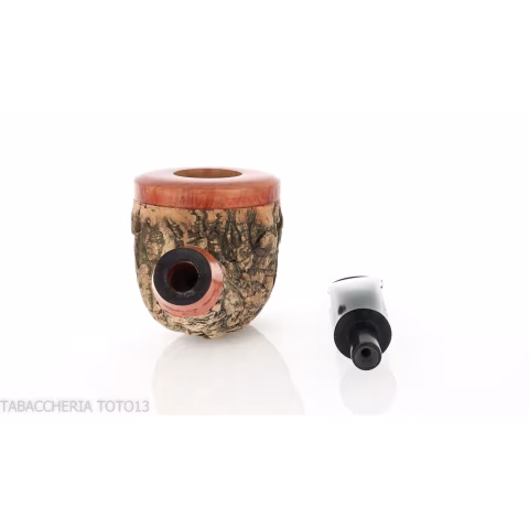 Pipa Tom Spanu pipa Pot curva in sughero - Pipe