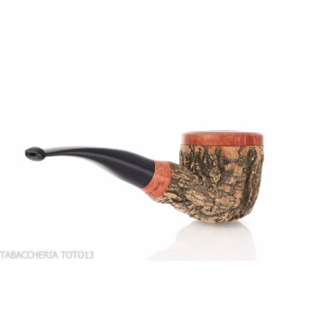 Pipa Tom Spanu pipa Pot curva in sughero - Pipe
