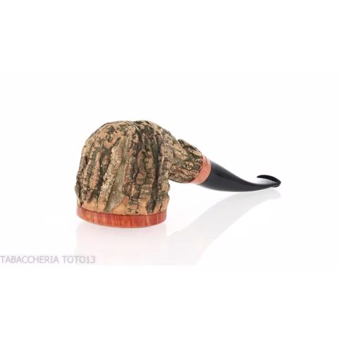 Pipa Tom Spanu pipa Pot curva in sughero - Pipe