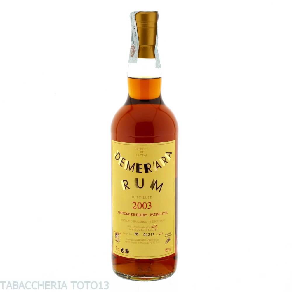 Rum Demerara 20 yo distilled 2003 Sherry Wood Moon Import Vol.45% Cl.70 - Demerara Distillers