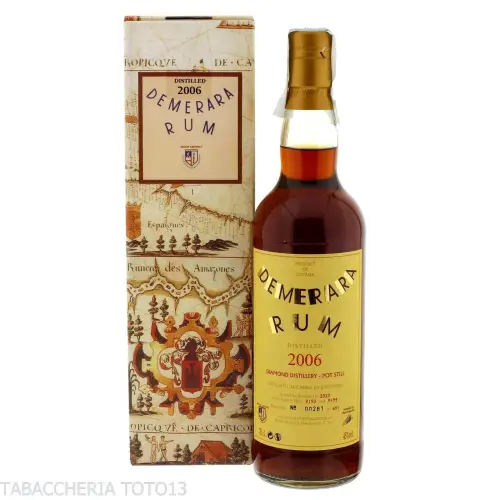 Rum Demerara 17 yo distilled 2006 Sherry Wood Moon Import Vol.45% Cl.70 - Destilliert