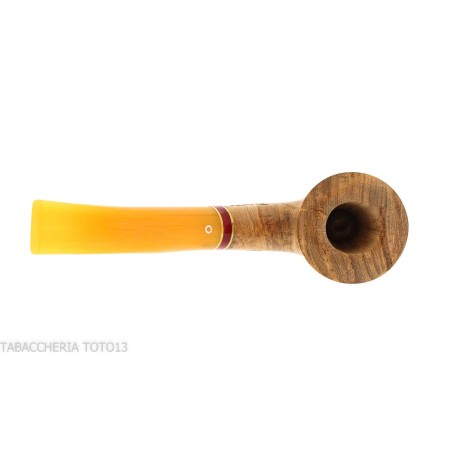 Pipa serie Oliver, acabado oliva natural, forma curva Dublin-Talamona