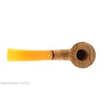 Pipa serie Oliver, acabado oliva natural, forma curva Dublin-Talamona