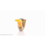 Pipa serie Oliver, acabado oliva natural, forma curva Dublin-Talamona