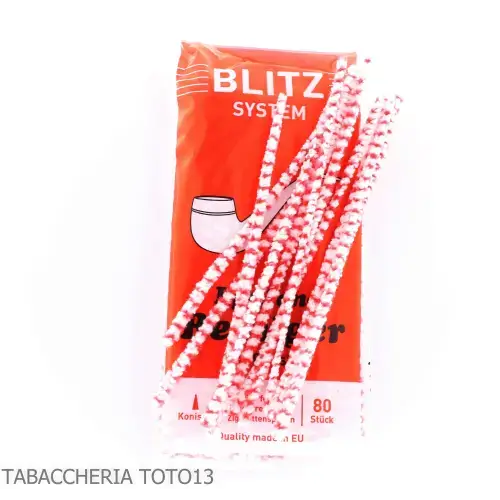 Blitz - cepillos para limpiar pipas, 1 paquete de 80 piezas - Accesorios para pipas de tabaco