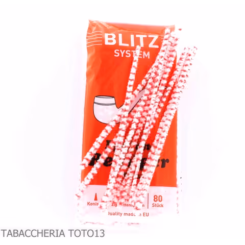 Blitz - scovolini per la pulizia della pipa confezione da 80 pezzi-Scovolini