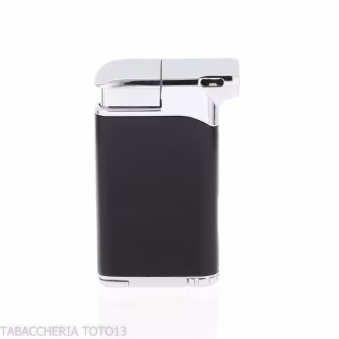 Briquet Colibrì Pacific noir et chrome avec inviolable - Briquets - Métal