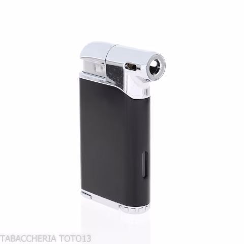 Briquet Colibrì Pacific noir et chrome avec inviolable - Briquets - Métal