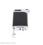 Briquet Colibrì Pacific noir et chrome avec inviolable - Briquets - Métal