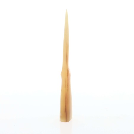 Tom Spanu small tamper for pipe and milling cutter in natural horn - Accessories for tobacco pipes
