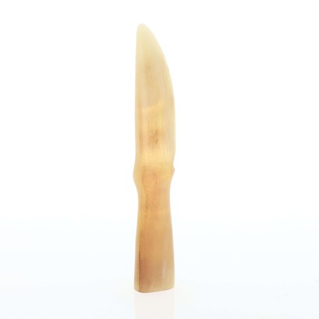 Tom Spanu small tamper for pipe and milling cutter in natural horn - Accessories for tobacco pipes