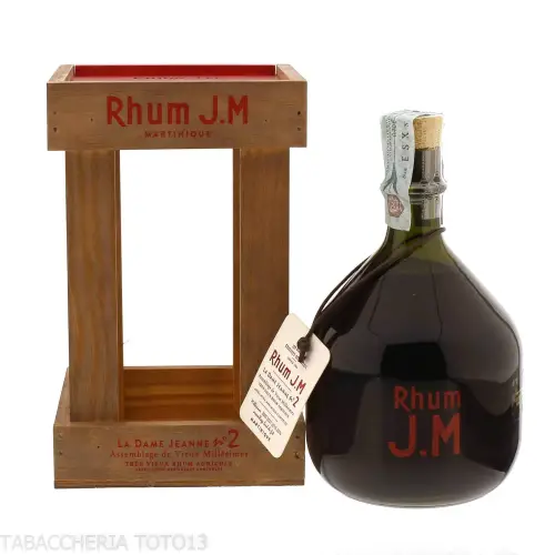 J.M. Rhum Agricole Dame Jeanne Vol.45,9% Cl.70 - Spiritueux - Jus de canne à sucre