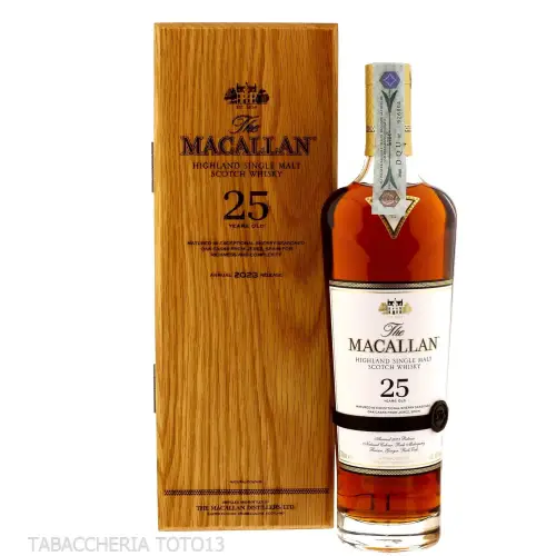 Macallan 25 y.o. sherry oak cask Vol.43% Cl.70 - Licores