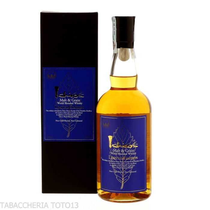 Chichibu Ichiro’s Malt and Grain world blended whisky Vol.48% Cl.70 - Ichiro's Malt Chichibu