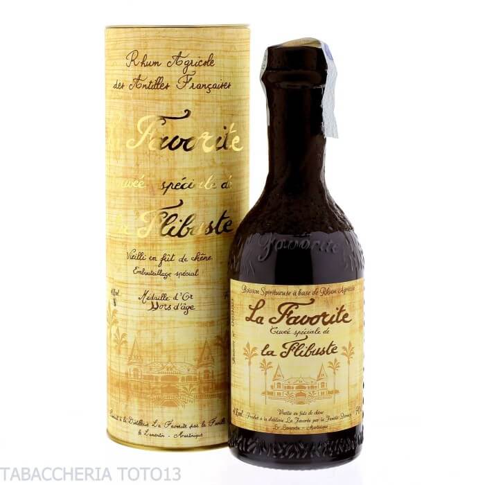 La Favorite Cuveè speciale La Flibuste Vol.40% Cl.70 Distillerie La Favorite Rhum