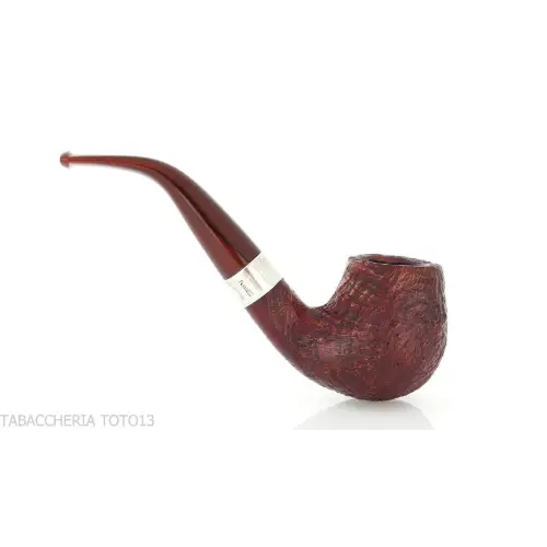 Peterson Irish Harp 68 bent brandy sandblasted fishtail - Tobacco Pipes - Natural root